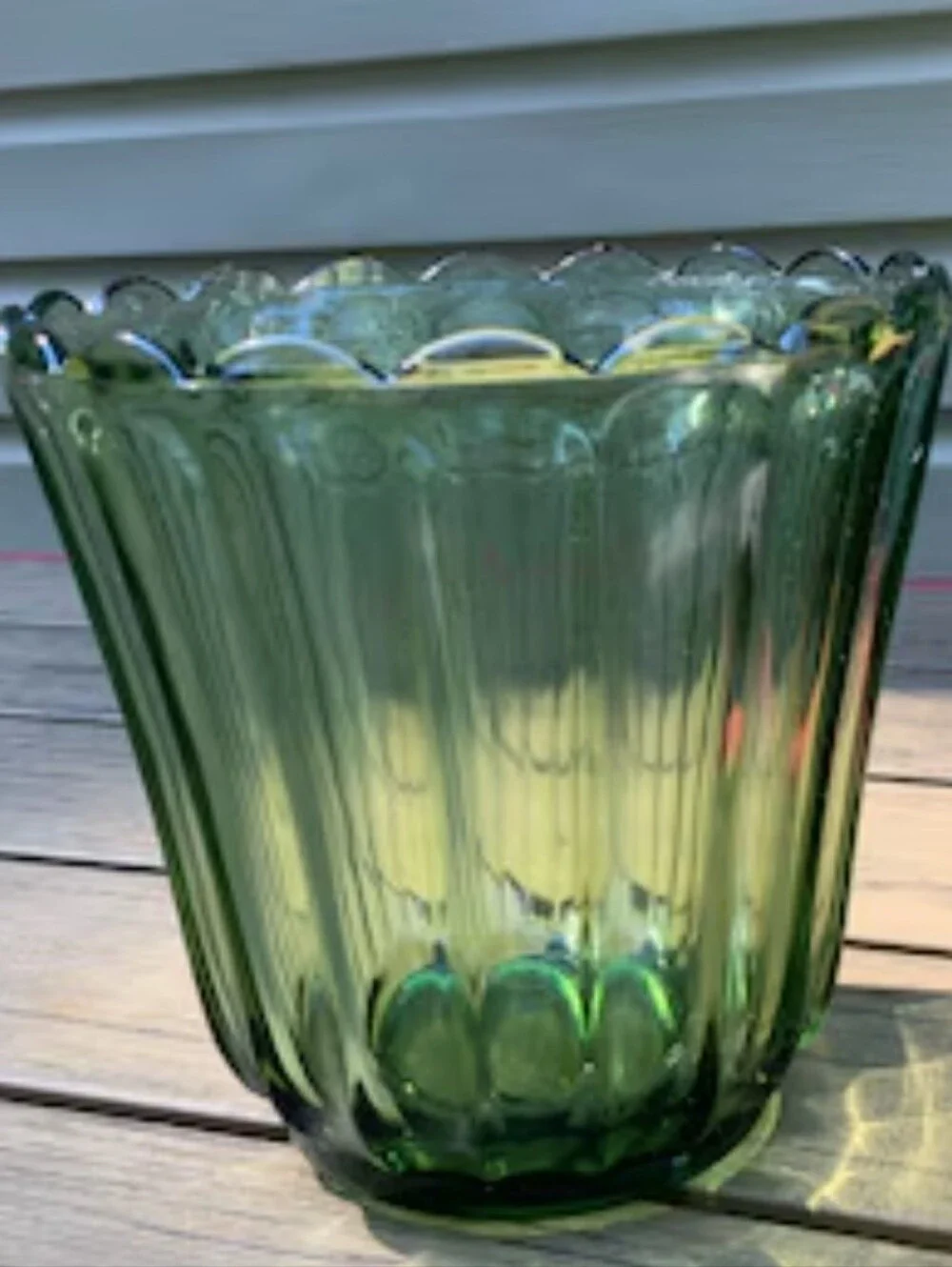 Variety Of Glass Vintage Vase Accents